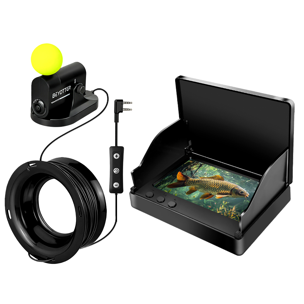 Fish Finder Portable - Portable Underwater Fish Finder with 0.6-30m