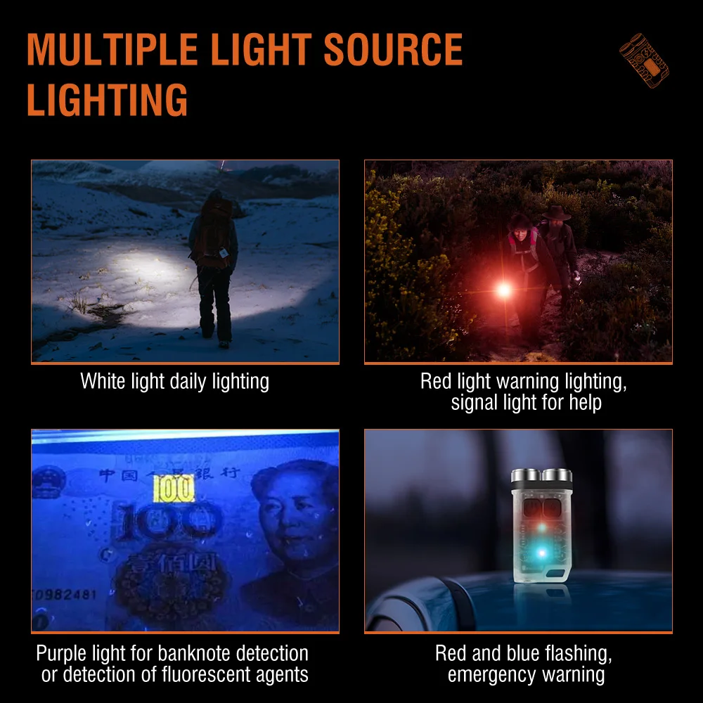 BORUiT V3 LED Keychain Portabl - Fishing Light ulasan dan harga