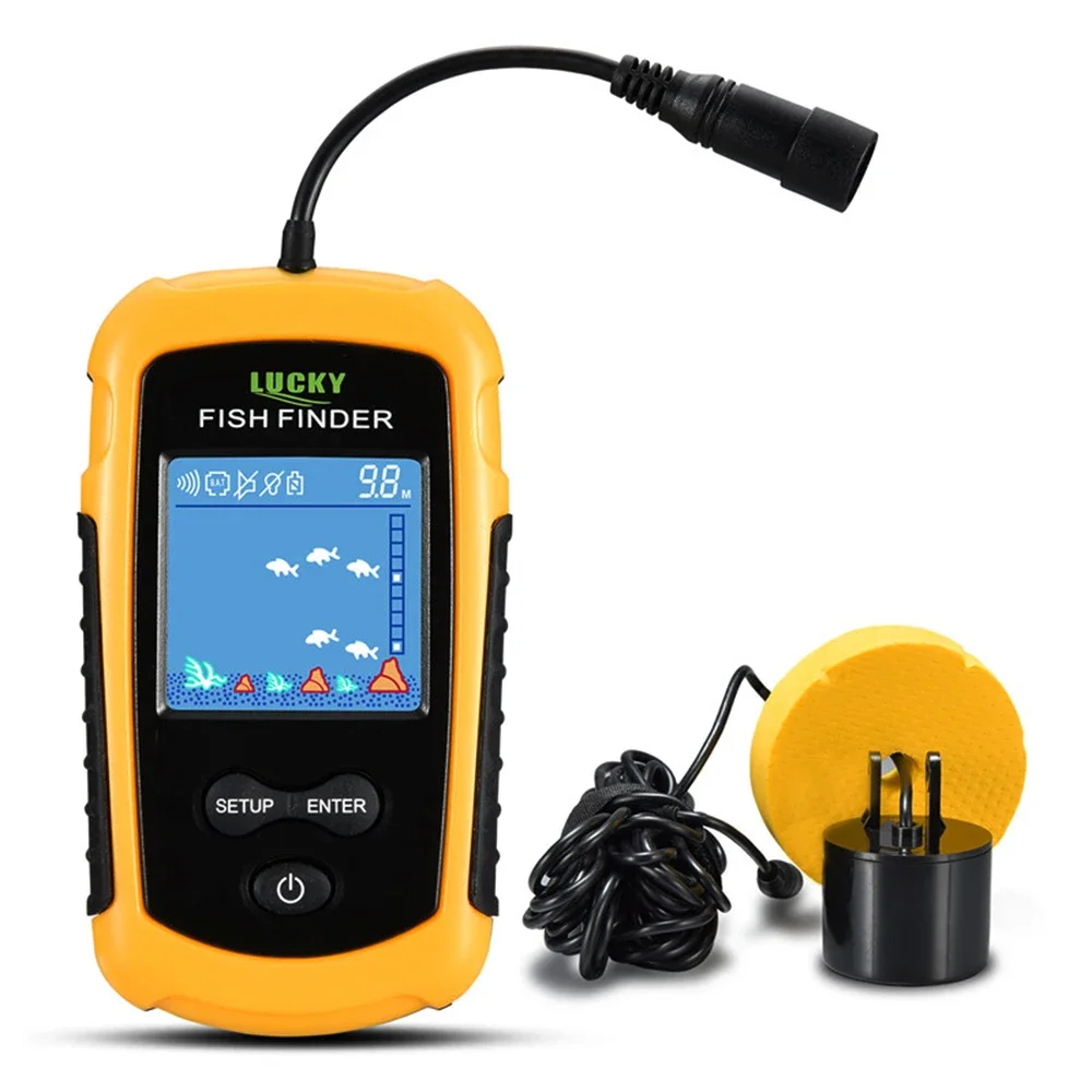 Lucky LCD Color Screen Portabl - Fishing Depth Finder ulasan dan harga