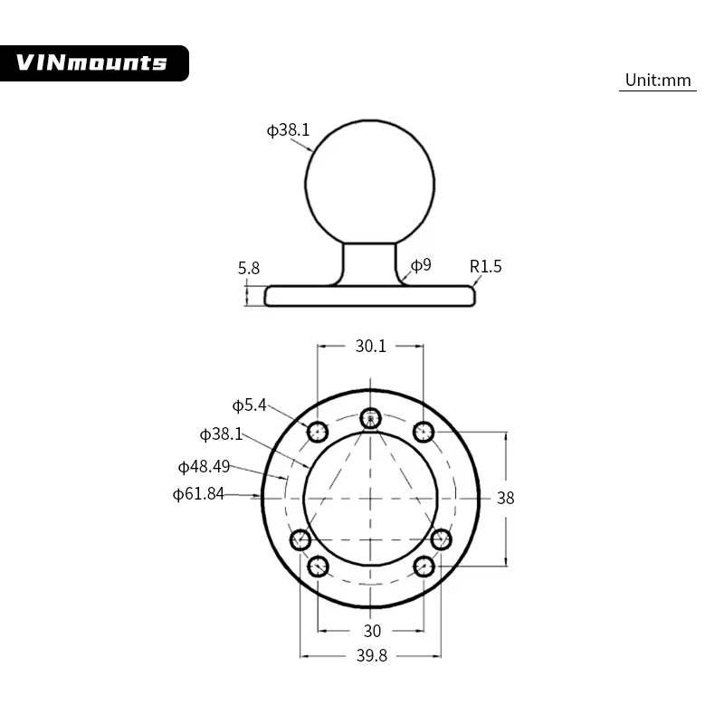 Universal Marine Electronic Fi - Fish Finder Mount ulasan dan harga