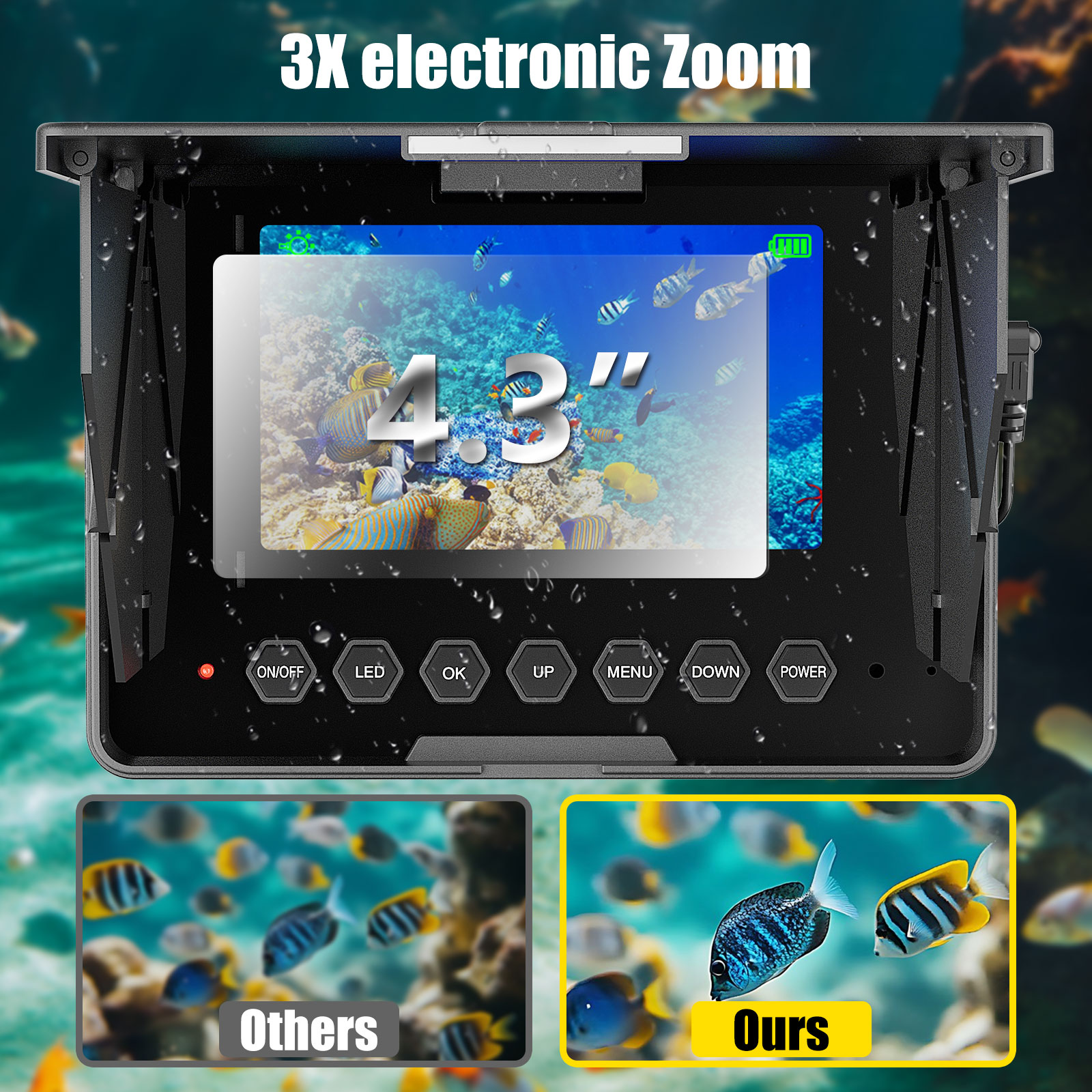 Underwater Fishing Camera - 15 - Fishing Depth Finder ulasan dan harga