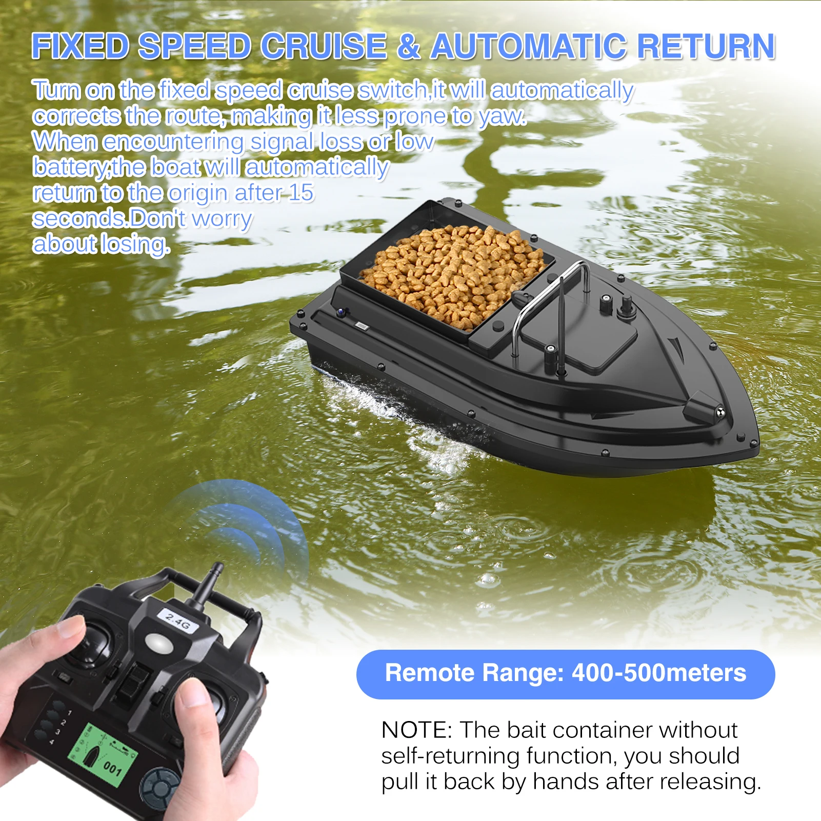D16E GPS 12000mAh Fishing Bait - Fishing Gps ulasan dan harga