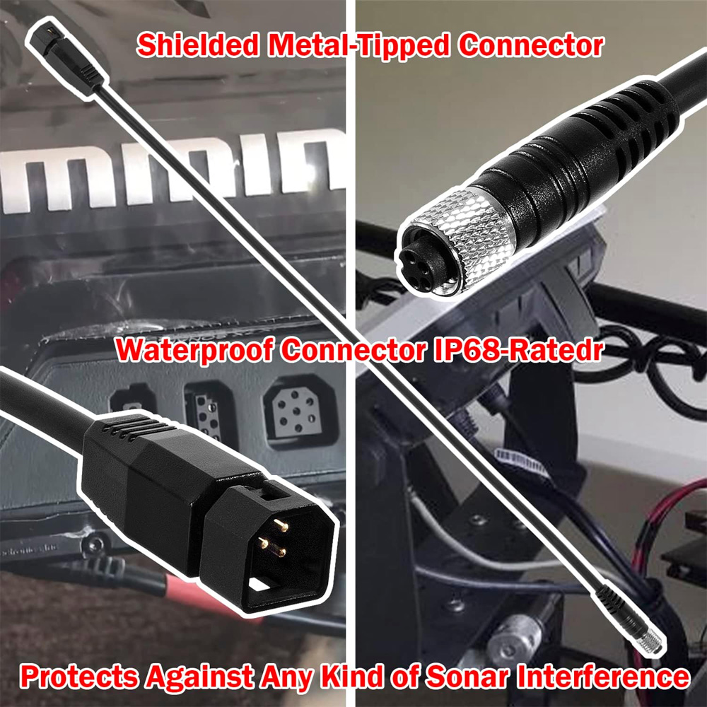 Replacement for1852068 MKR-US2 - Fish Finder Transducer ulasan dan harga